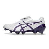 Asics Lethal Testimonal 4 IT FG White and Dark Blue Field Football Boots